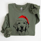 Golden Retriever, Santa, Dog, Christmas, Dog Lover, Pet Sweatshirt