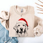 Golden Retriever, Santa, Dog, Christmas, Dog Lover, Pet Sweatshirt