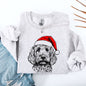 Goldendoodle, Santa, Dog, Christmas, Dog Lover, Pet Sweatshirt