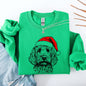 Goldendoodle, Santa, Dog, Christmas, Dog Lover, Pet Sweatshirt