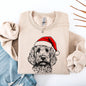 Goldendoodle, Santa, Dog, Christmas, Dog Lover, Pet Sweatshirt
