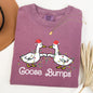 Goose Fist Bumps, Christmas, Santa, Cute, Funny, Xmas Tshirt Comfort Colors T-Shirt