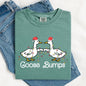 Goose Fist Bumps, Christmas, Santa, Cute, Funny, Xmas Tshirt Comfort Colors T-Shirt