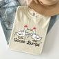 Goose Fist Bumps, Christmas, Santa, Cute, Funny, Xmas Tshirt Comfort Colors T-Shirt