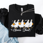 Goose Sheet, Cute, Halloween, Trick or Treat Sweatshirt