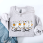 Goose Sheet, Cute, Halloween, Trick or Treat Sweatshirt