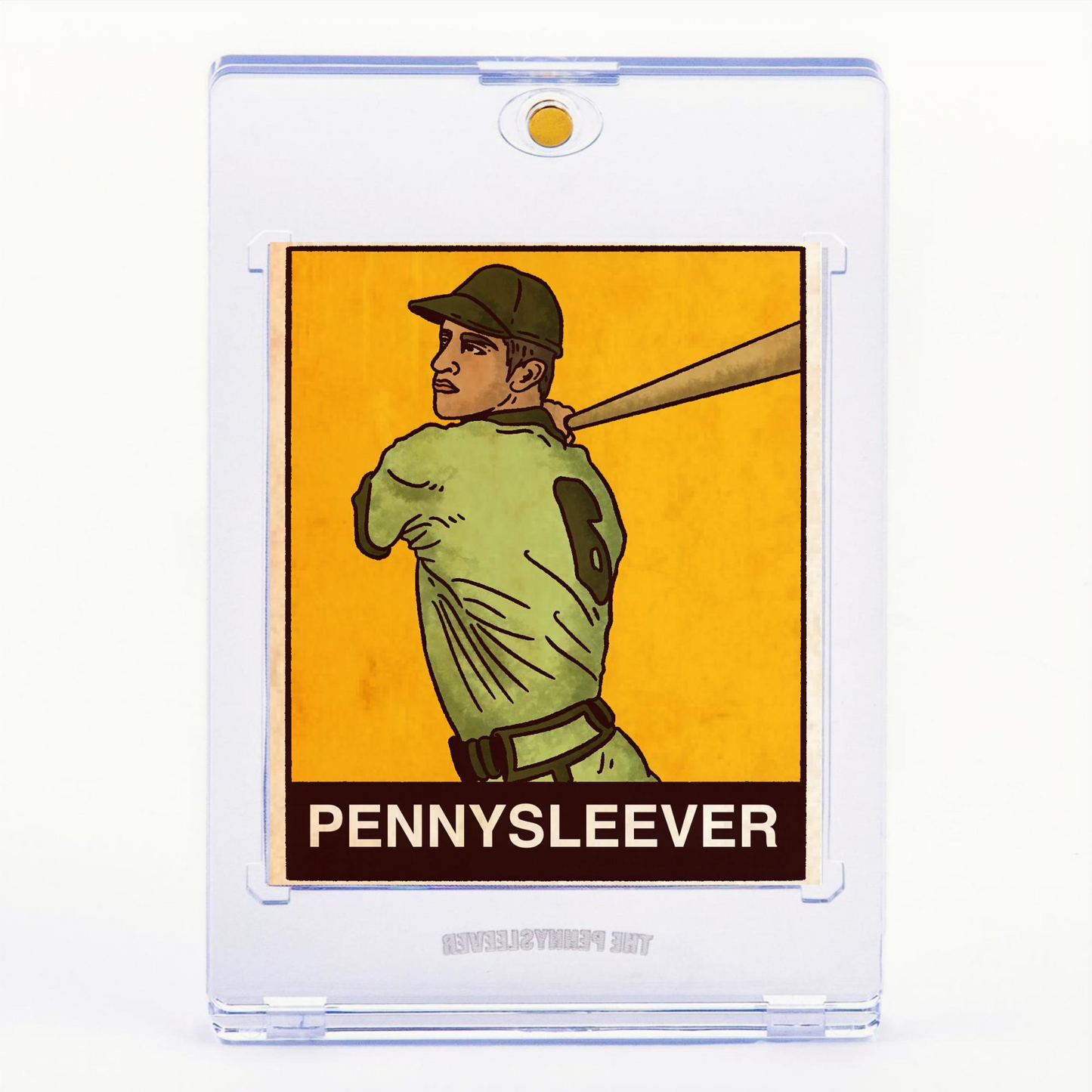 Vintage Magnetic Card Holder