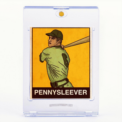 Vintage Magnetic Card Holder