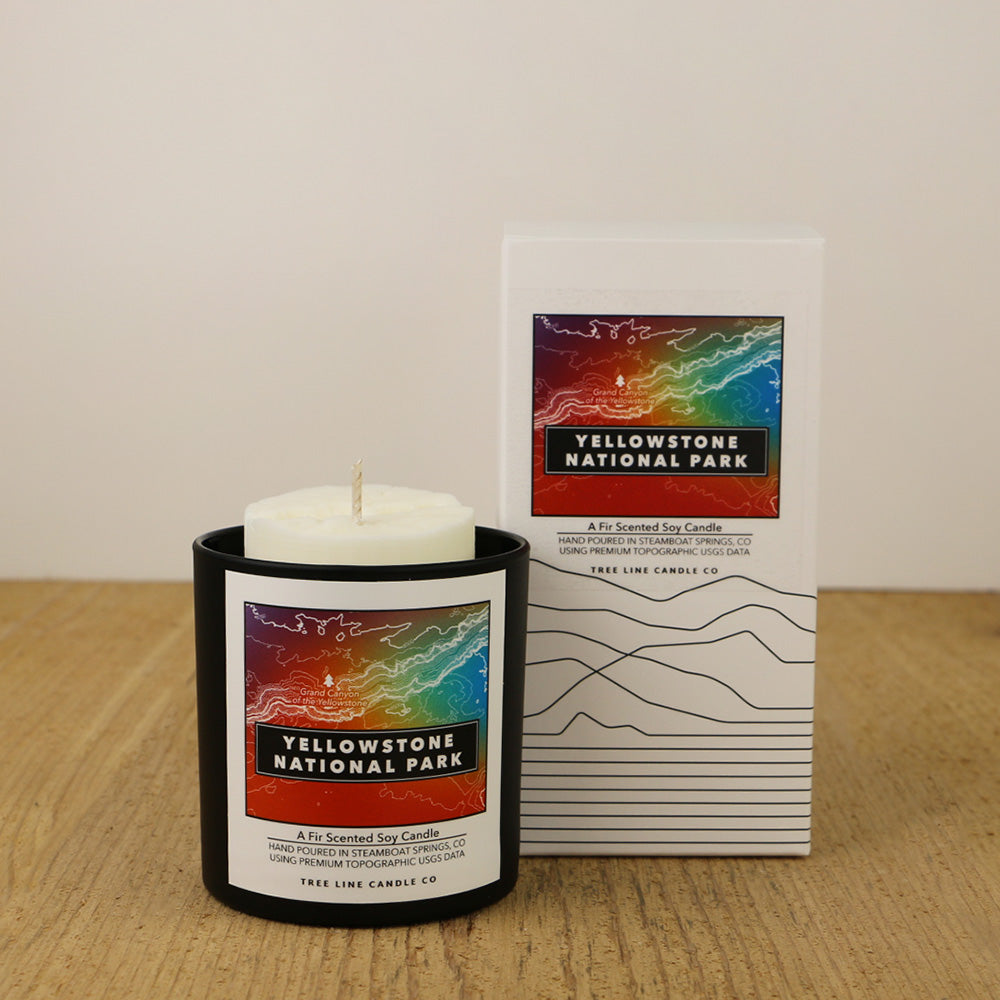 Yellowstone National Park Candle