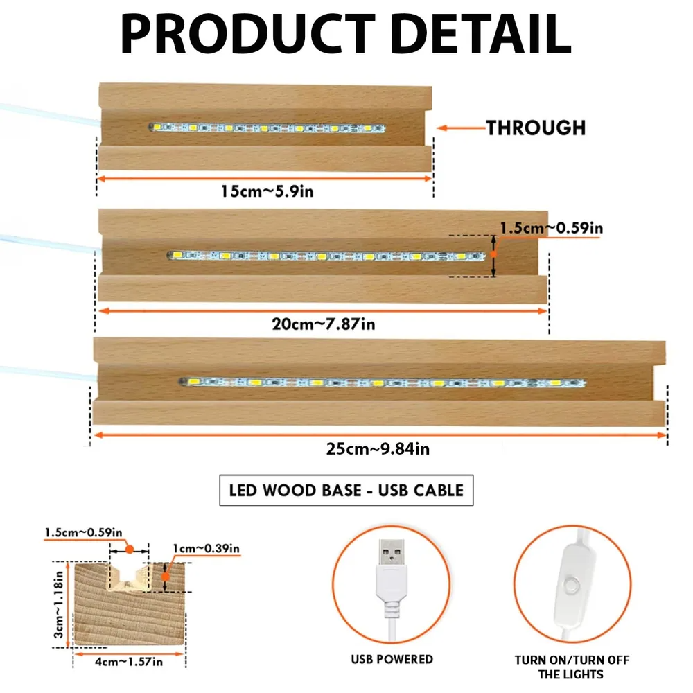Grandma‘s Garden Birth Month Flowers - Personalized Acrylic LED Night Light - Gift For Mom, Mother, Grandma, Grandmother
