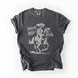 Graveyard Rodeo, Cowboy Skeleton, Halloween, Comfort Colors T-Shirt