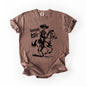 Graveyard Rodeo, Cowboy Skeleton, Halloween, Comfort Colors T-Shirt