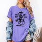 Graveyard Rodeo, Cowboy Skeleton, Halloween, Comfort Colors T-Shirt