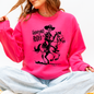 Graveyard Rodeo, Cowboy Skeleton, Halloween Sweatshirt