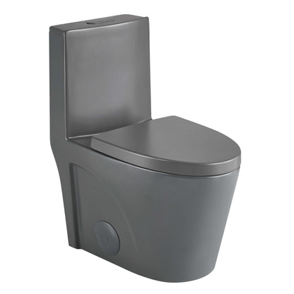 Fine Fixtures MOTB7 Dual Flush One-Piece Toilet – Glossy Biscuit | GS Design Center NJ