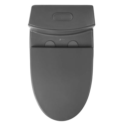 Fine Fixtures MOTB7 Dual Flush One-Piece Toilet – Glossy Biscuit | GS Design Center NJ