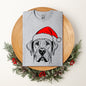 Great Dane, Santa, Dog, Christmas, Dog Lover, Pet T-Shirt Comfort Colors T-Shirt