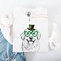 Great Pyrenees, Adorable Dog, St Patrick's Day, Lucky, Irish Sweatshirt