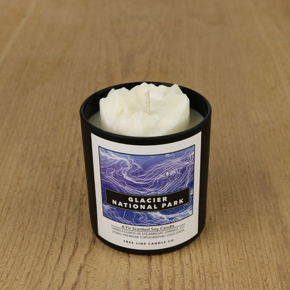 Glacier National Park Candle