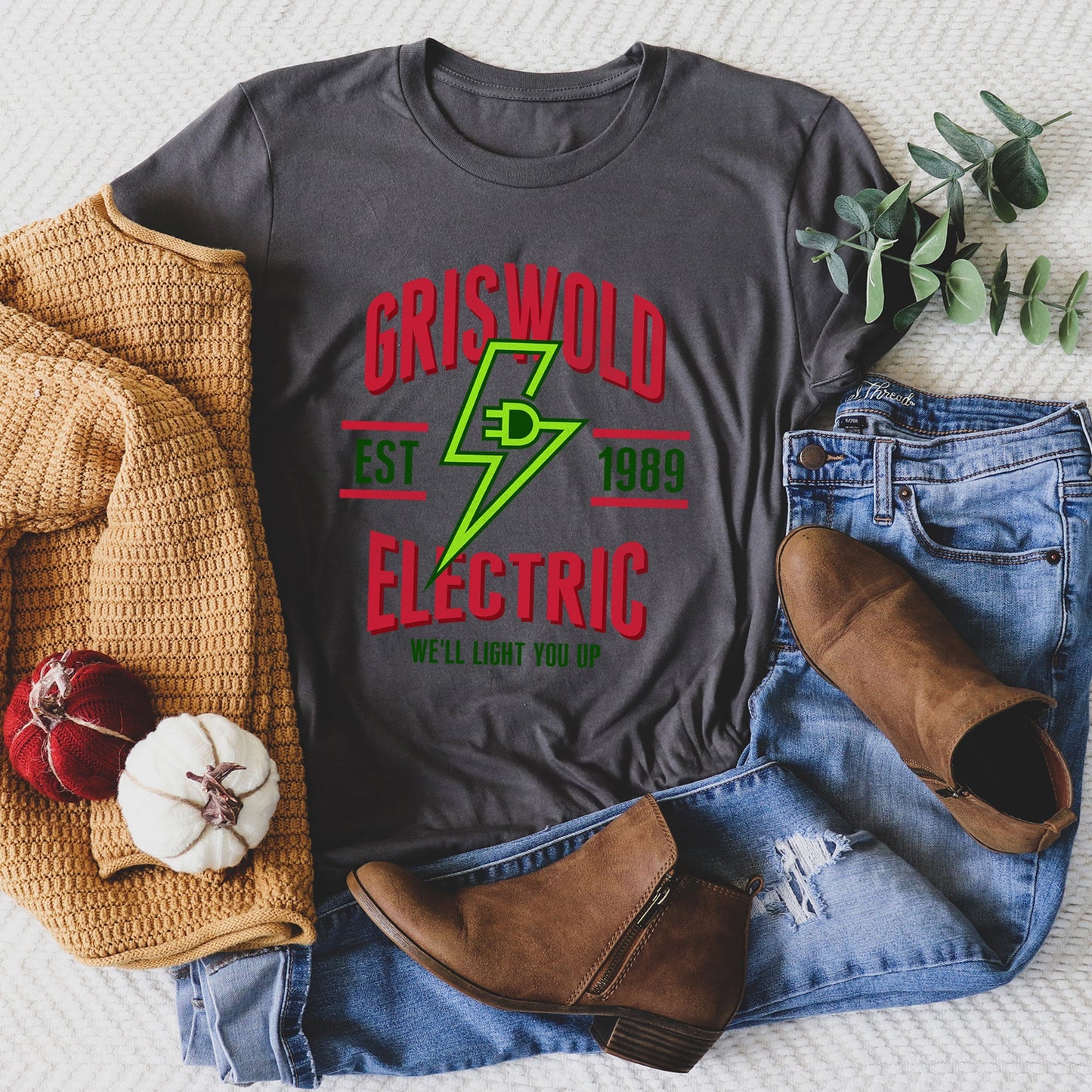 Griswold Electric Company, Classic Movie, Funny, Christmas Lights Super Soft Tees