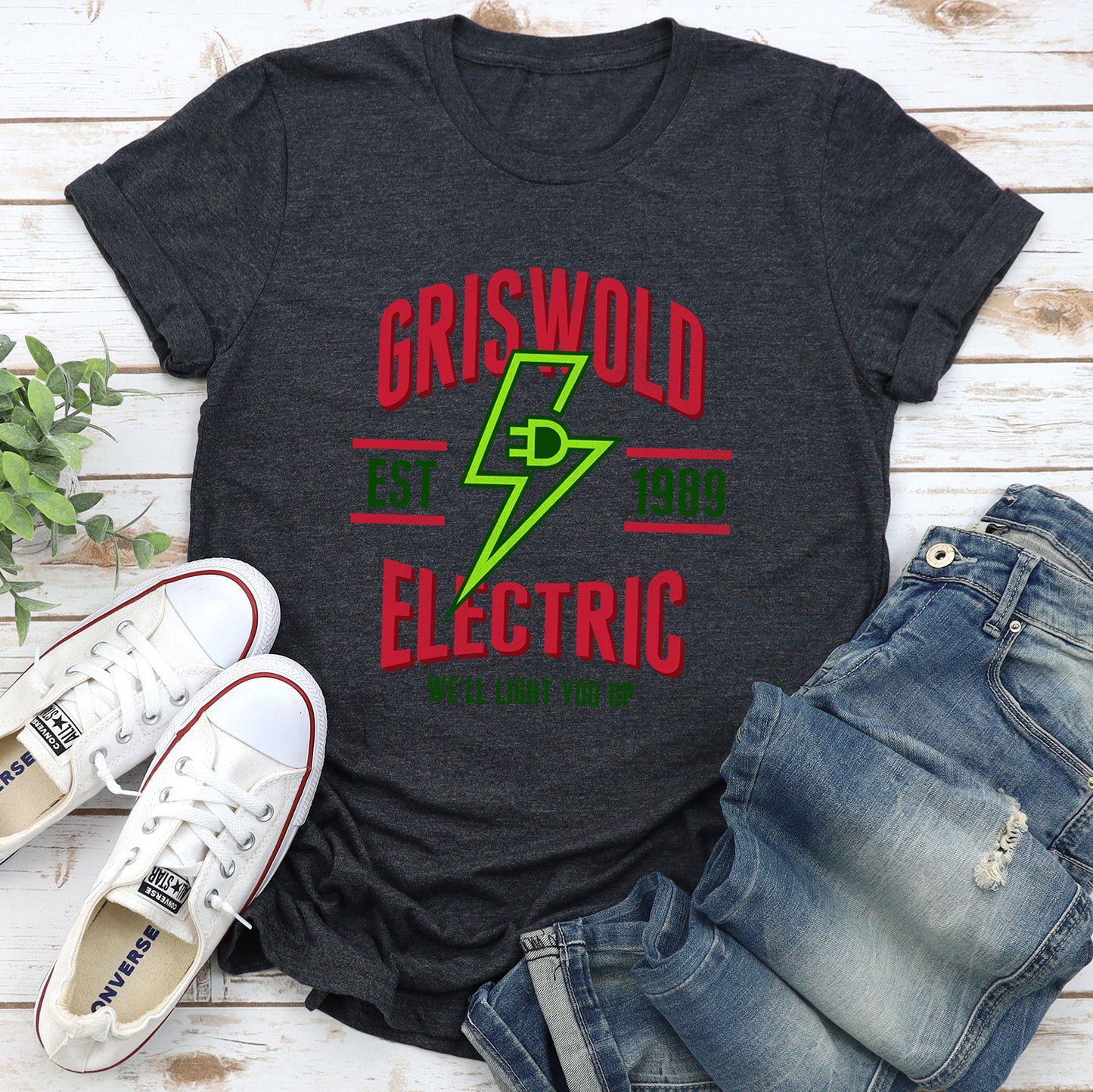 Griswold Electric Company, Classic Movie, Funny, Christmas Lights Super Soft Tees