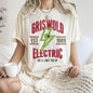 Griswold Electric Company, Classic Movie, Funny, Christmas Lights, Comfort Colors,Tshirt
