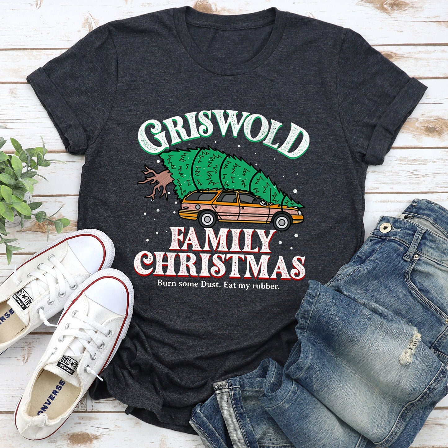 Griswold Family Christmas Tree, Vacation, Retro, Classic, Movie Super Soft Tshirt