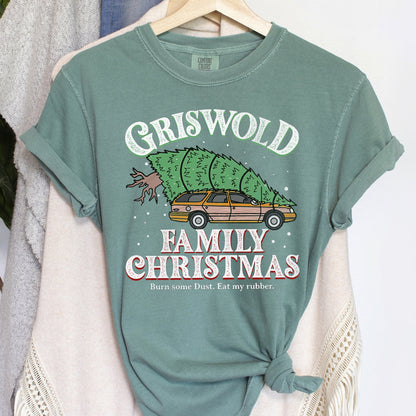 Griswold Family Christmas Tree, Vacation, Retro, Classic, Movie, Comfort Colors, Tshirt