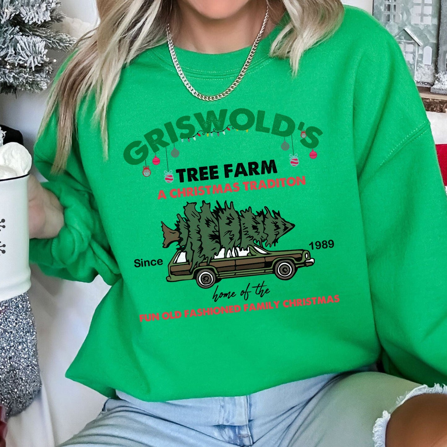 Griswold's Tree Farm Christmas Sweatshirt