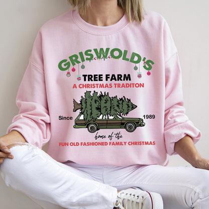 Griswold's Tree Farm Christmas Sweatshirt