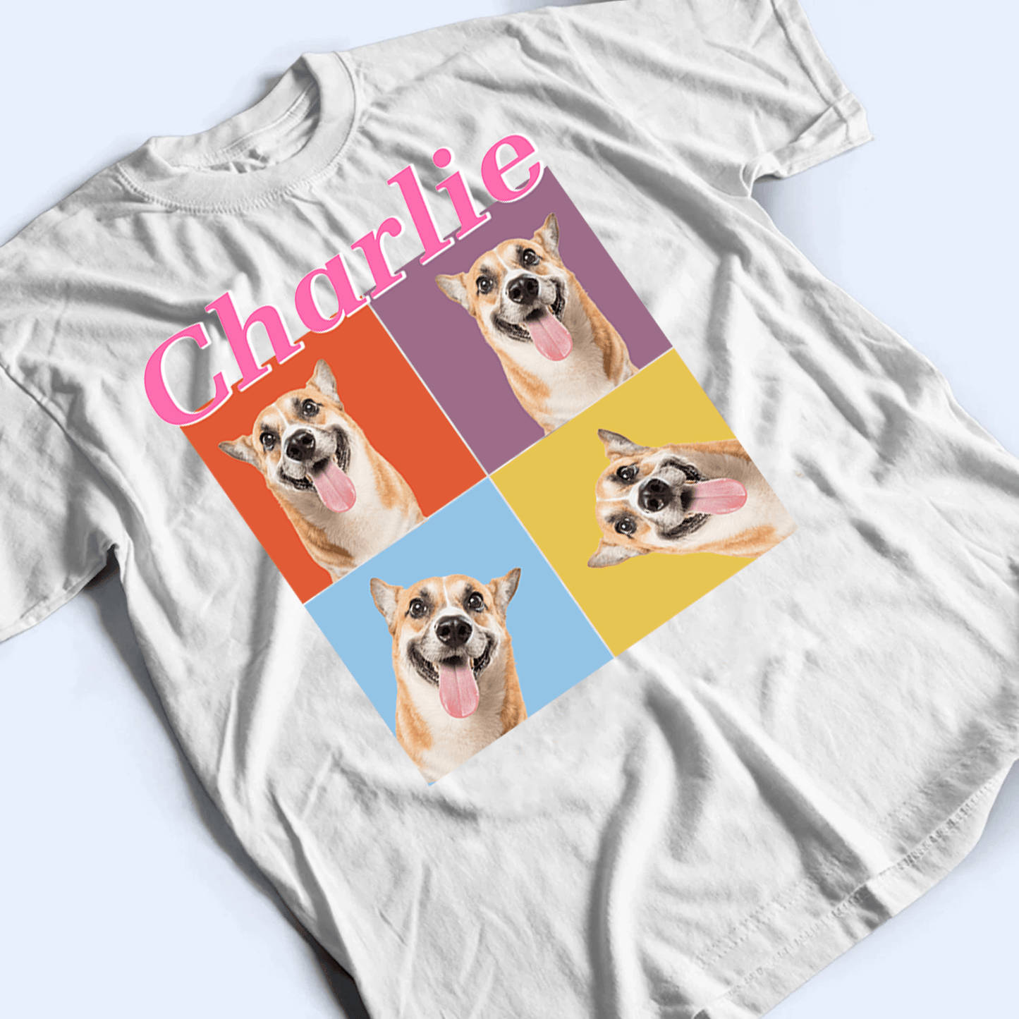 Custom Dog Photo - This Is My Buddy - Personalized Unisex Tshirt - Gift For Dog Lovers, Owners | Dog Dad, Dog Mom