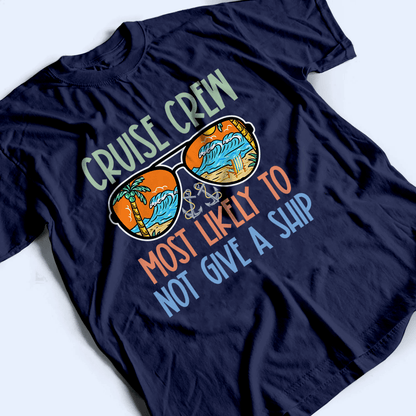 Most Likely To Family Vacation - Personalized Custom T Shirt - Personalized Family Gift For Family Members, Mom and Dad, Summer Vacation