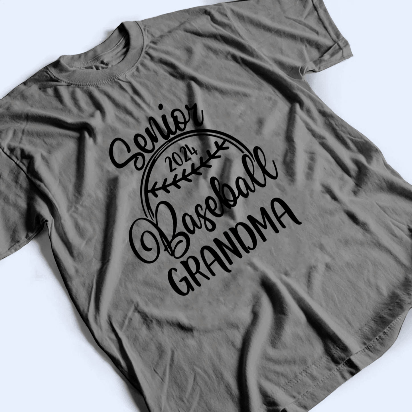 Senior Graduation Sport - Personalized Custom T Shirt - Birthday, Loving, Funny Gift for Grandma/Nana/Mimi, Mom, Wife, Grandparent
