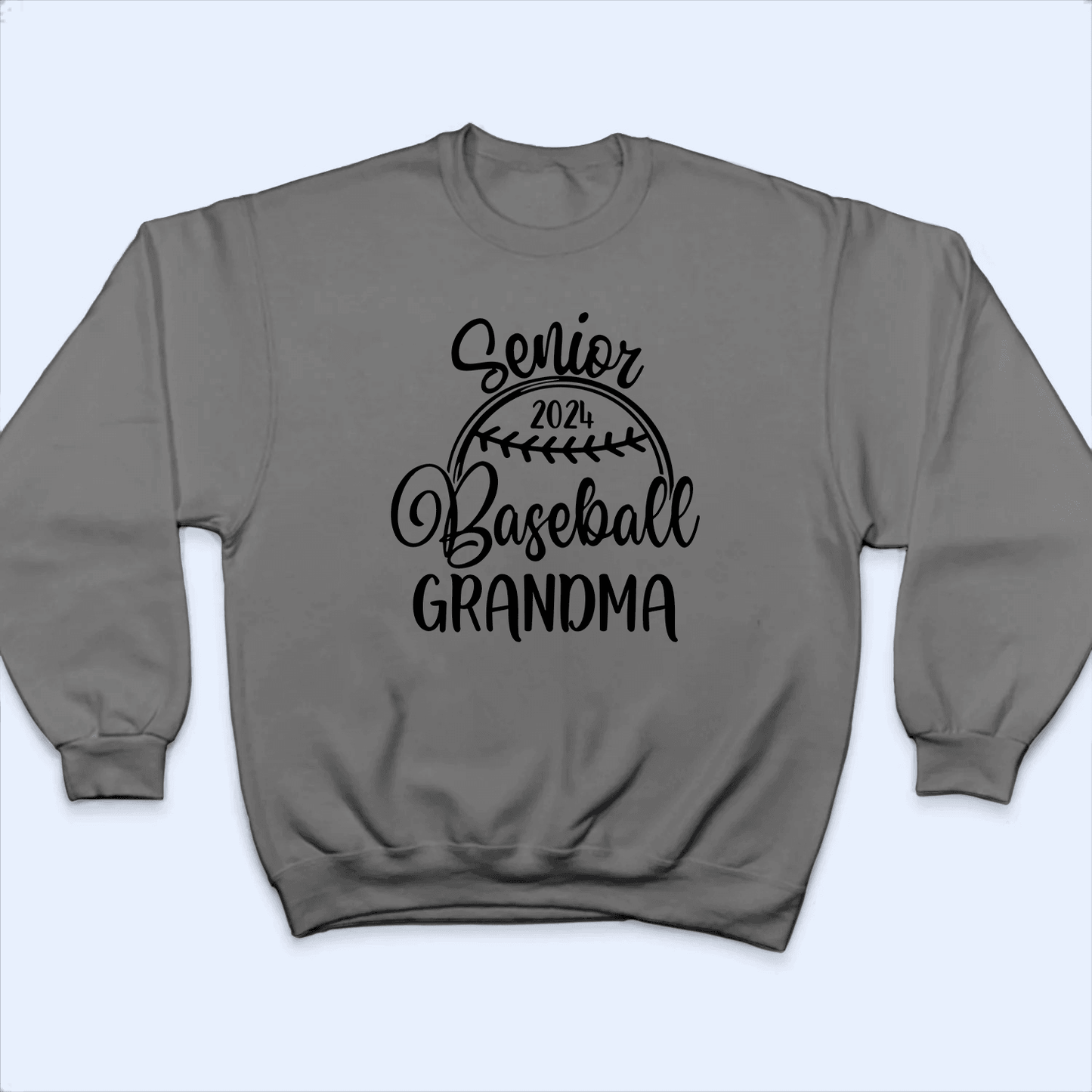 Senior Graduation Sport - Personalized Custom T Shirt - Birthday, Loving, Funny Gift for Grandma/Nana/Mimi, Mom, Wife, Grandparent