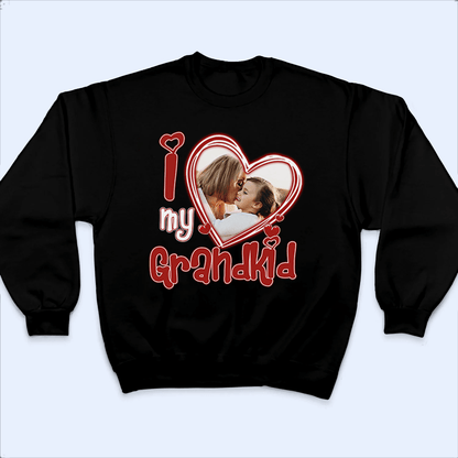 Custom Photo I Love My Girlfriend | Personalized Gift For Couples, Valentine's Day, Anniversary, Husband Wife, Girlfriend, Boyfriend, Her/Him | TShirt