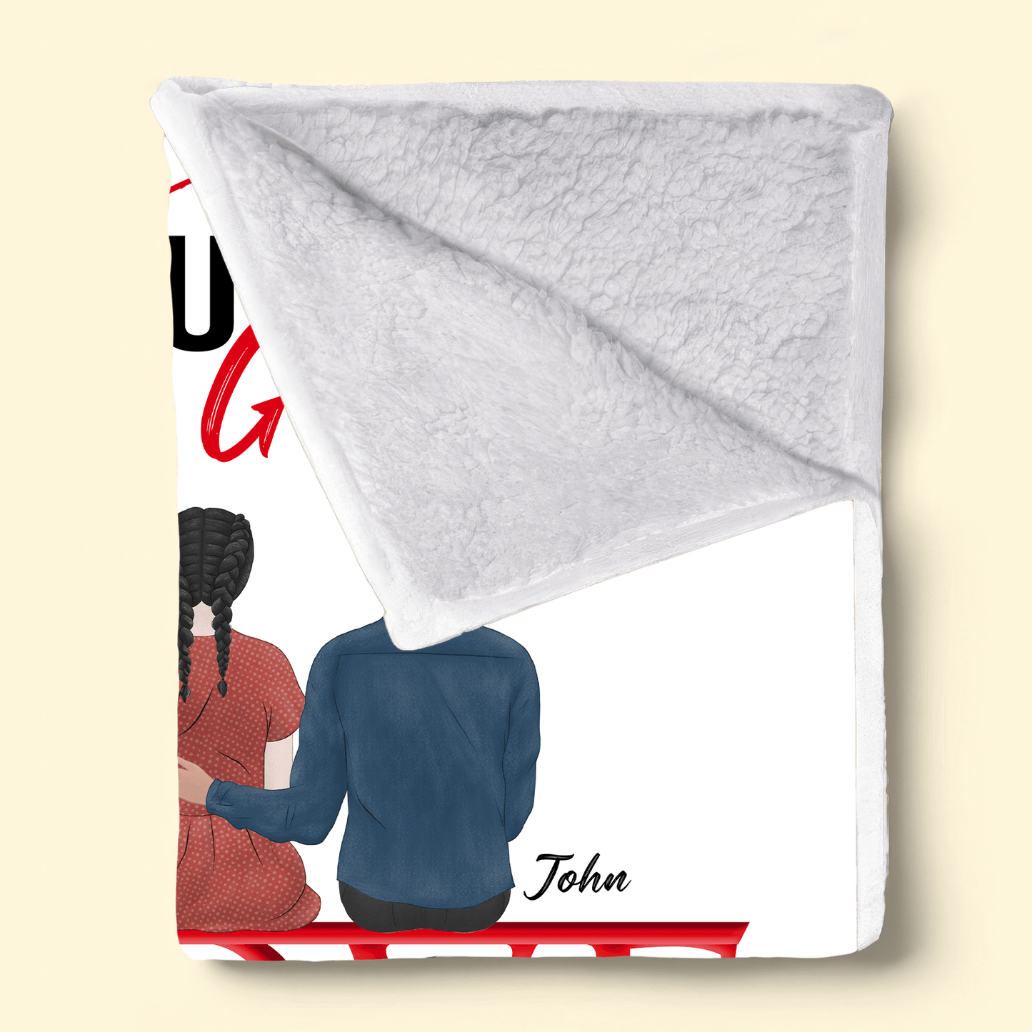 Custom Blanket You And Me We Got This | Personalized Gift For Couples, Valentine, Anniversary, Husband Wife, Girlfriend, Boyfriend, Her/Him, Family