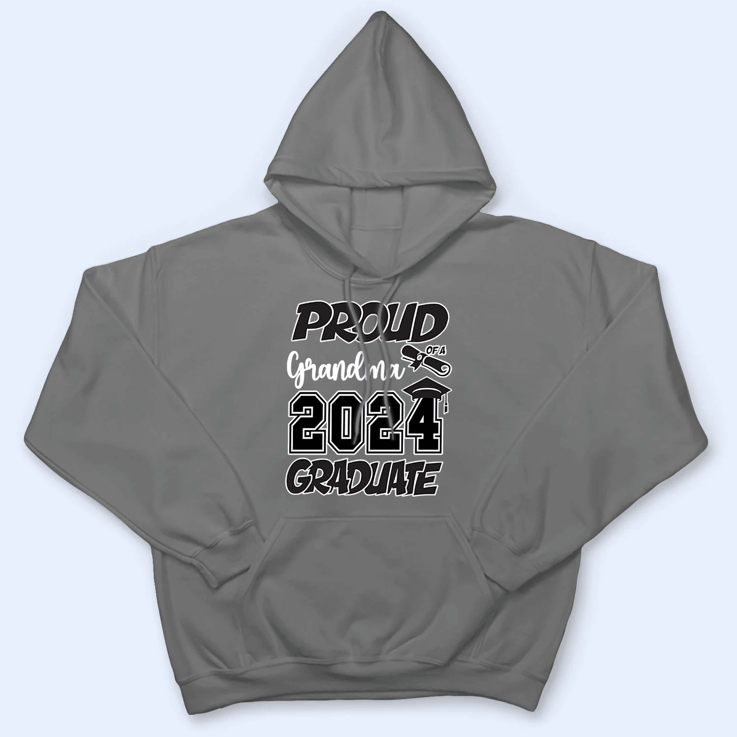 Proud Family Graduation 2025 - Personalized Custom T Shirt - Birthday, Loving, Funny Gift for Grandma/Nana/Mimi, Mom, Wife, Grandparent