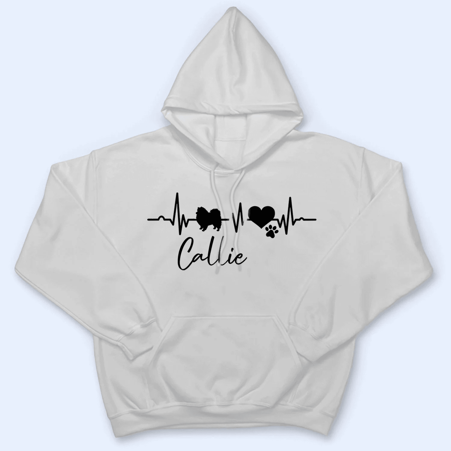Heartbeat For My Buddy - Personalized Custom T Shirt - Birthday, Loving, Funny Gift for Dog Mom, Dog Dad, Dog Lovers, Pet Gifts for Him, Her