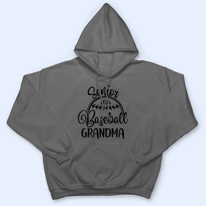 Senior Graduation Sport - Personalized Custom T Shirt - Birthday, Loving, Funny Gift for Grandma/Nana/Mimi, Mom, Wife, Grandparent