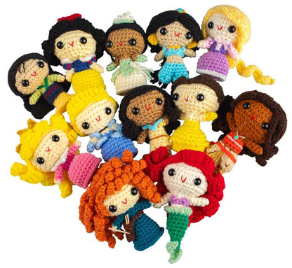 Disney Princess Crochet Book & Materials- Box Kit