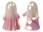 7" Pink Ombre Ceramic Ghosts - SET OF 2