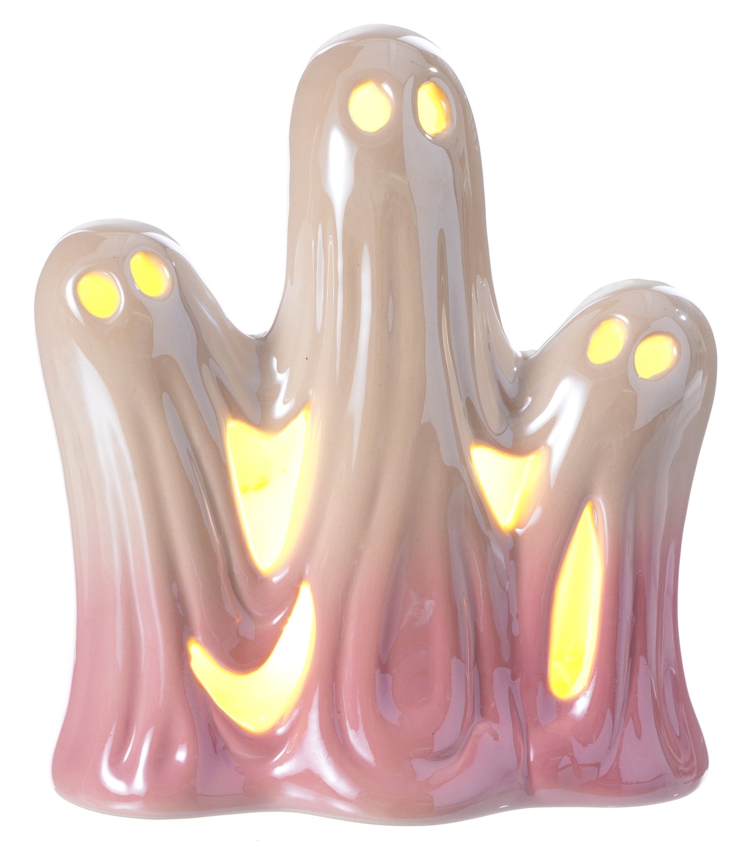 7" Pink Ombre Ceramic Ghost Squad