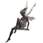 Tudor And Turek Resin Sitting Fairy Statue Garden Decorative Porch Figurine Angel Sculpture for Yard Home Garden Decoration