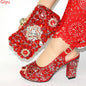 Women Shoes and Bags To Match Set Italy HJL1-2
