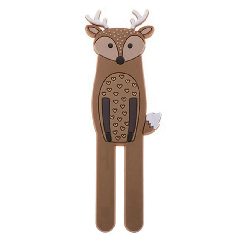 Animal Magnetic Hooks Multifunctional Removable Decorative Fridge Sticker Message Refrigerator Magnets Key Storage Holder B J