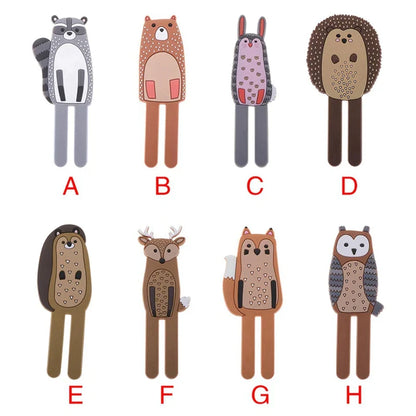 Animal Magnetic Hooks Multifunctional Removable Decorative Fridge Sticker Message Refrigerator Magnets Key Storage Holder B J