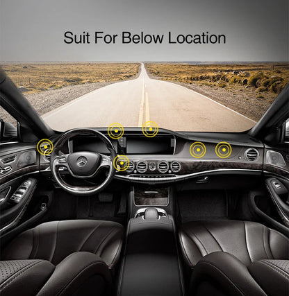 CAFELE Magnetic Car Phone Holder for iPhone 16 15 14 13 12 11 Car Mount Stand for Cell Phone Strong Magnet Power Aluminum Alloy