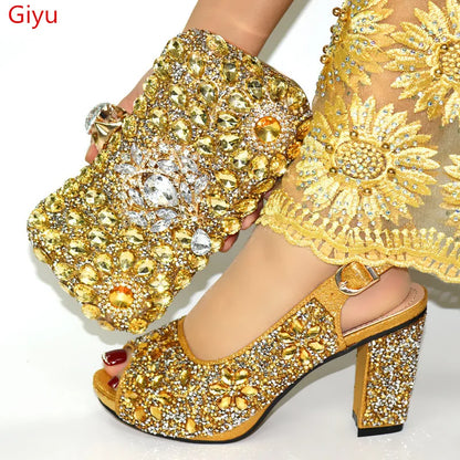 Women Shoes and Bags To Match Set Italy HJL1-2