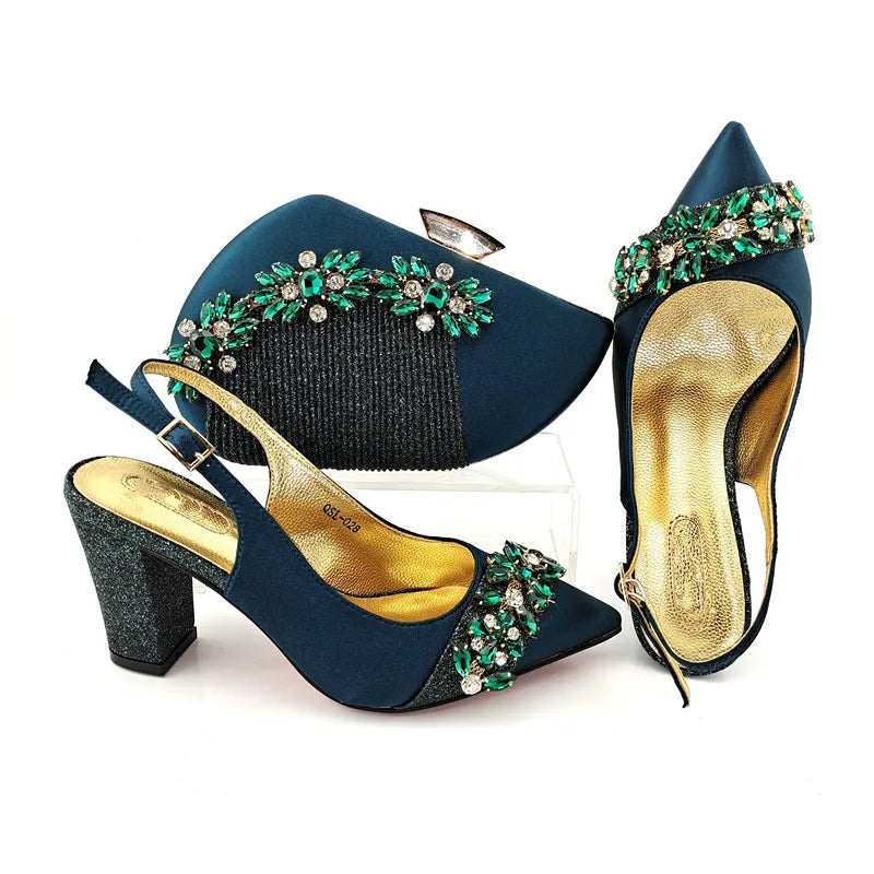 Italian Shoes With Matching Bags HYD1-66