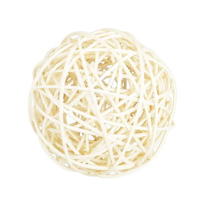 Wicker Balls 100mm- Natural Rattan Vine Pet Rabbit Parrot Bird Cat Toy Part